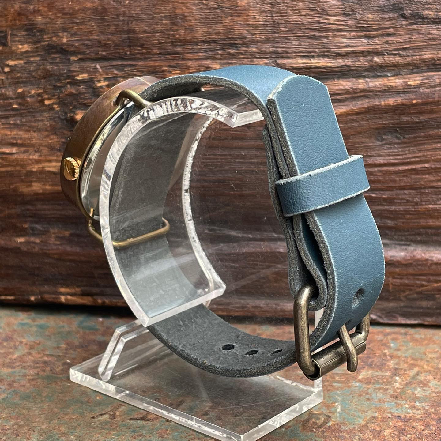 『ぐうたら社会人限定時計』クォーツ式手作り腕時計　◆LBQ-3068-SMPL-O