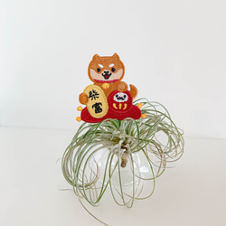 【Shiba Inu Pray】アイロン刺繍ステッカー スーツケースステッカー 防水ステッカー 5枚目の画像