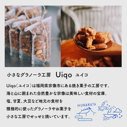 Uiqoのザクカリ！米粉のチョコグラノーラ100g 5枚目の画像
