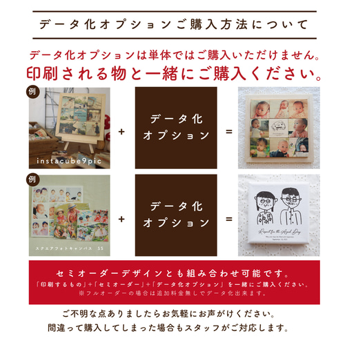 イラストデータ化オプション ※単体購入不可 ♡子どもの絵 似顔絵 敬老 