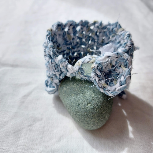 キャピタル小物 ボロブレスレット2点 裂編み製品 キャピタル小物 ボロ