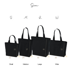 刺繍トートバッグ ( サブバッグ、キャンバスバッグ、名入れバッグ、イニシャル刺繍、名入れ) 9枚目の画像