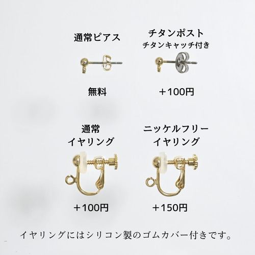 もっちゃん様orderページ‼︎ハンドメイドピアス もっちゃん様orderはページ‼︎ハンドメイドピアス