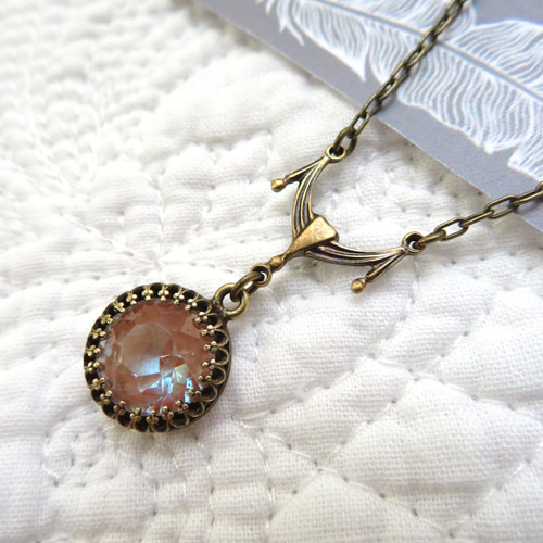 サフィリーン(ヴィンテージサフィレット) 特大クロスペンダント