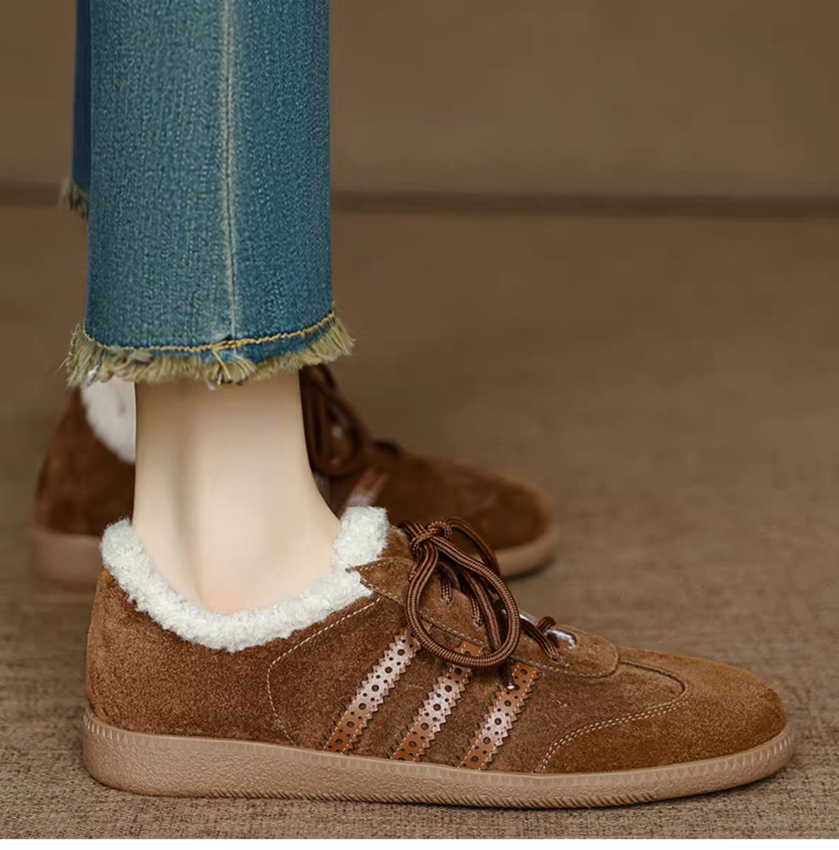 レザー 本革 起毛 スニーカー 裏起毛 彼氏・彼女、夫・妻 友達へのクリスマスプレゼント 福袋2026 新春福袋2026