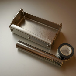 ステンレス製　スタイリッシュなマスキングテープカッター / マステカッター マステ収納 9枚目の画像