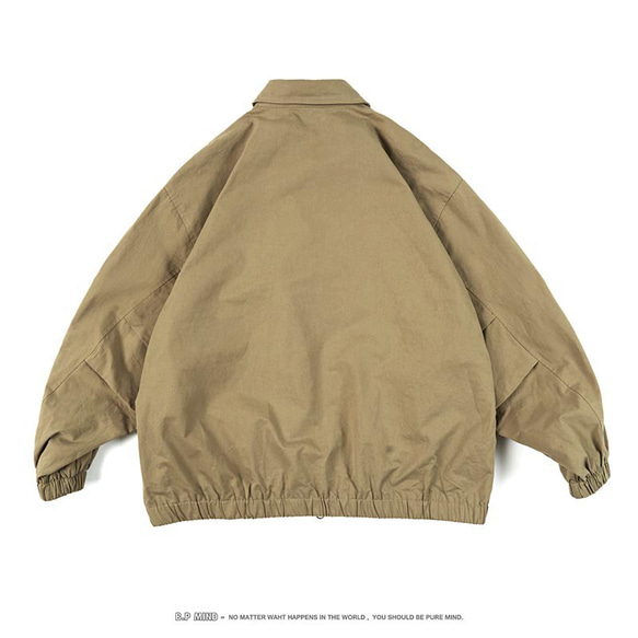 秋冬新品 ジャケット メンズ コットン ゆったり 無地 レトロ アウトドアアウターパーカー コート ファッション 2枚目の画像