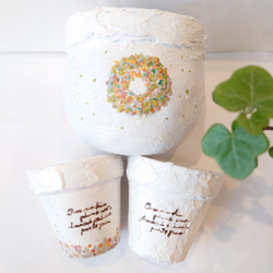 リメイク鉢 3鉢セット ⑦ その他インテリア雑貨 hitomatome 通販