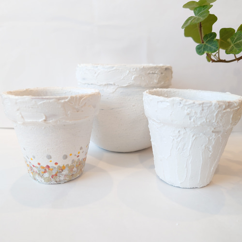 リメイク鉢 3鉢セット ⑦ その他インテリア雑貨 hitomatome 通販