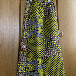 アフリカ布　タイトスカート　アフリカン 8枚目の画像