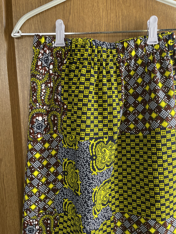 アフリカ布　タイトスカート　アフリカン 7枚目の画像