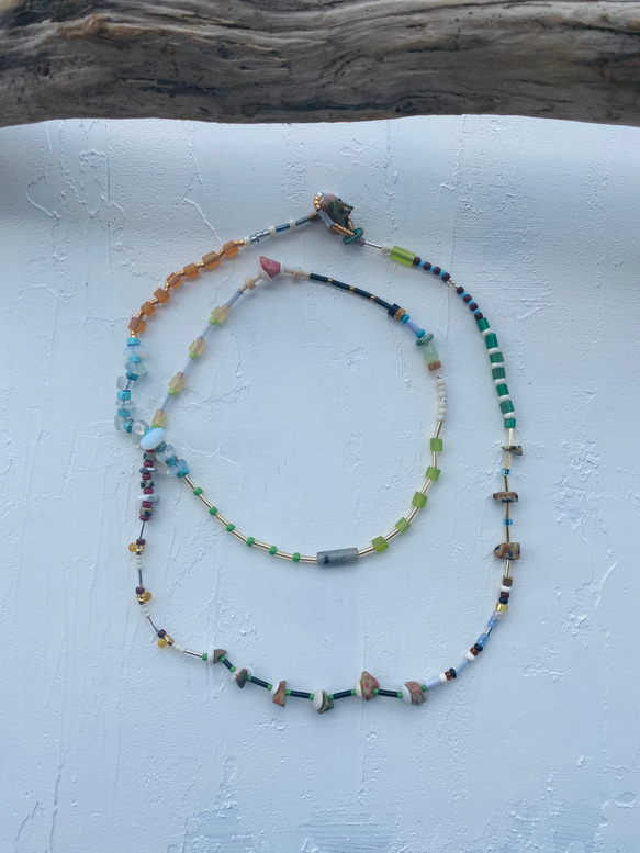 Long beads necklace 1枚目の画像