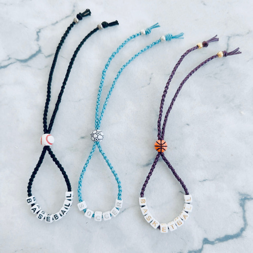 ボールビーズ付き☆スポーツストラップ バッグチャーム aglaia 通販