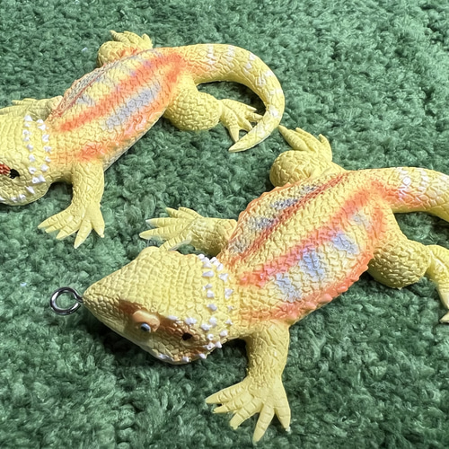 フトアゴヒゲトカゲ キーホルダー キーホルダー reptiles kotori 通販