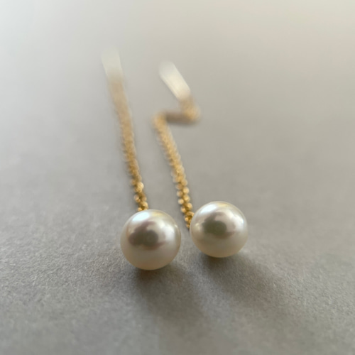 パール ネックレス イヤリング 限定数5】パール ネックレス＆イヤリング(アコヤ真珠/7mm/無調色