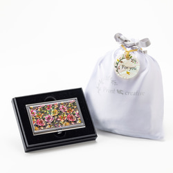 天然貝 名刺カードケース（ミセス・ローズ）シェル・螺鈿アート｜ギフト・プレゼントにおすすめ 6枚目の画像