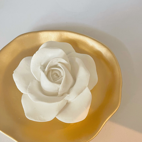 薔薇の花のアロマストーン ディフューザー・アロマポット aroma pour