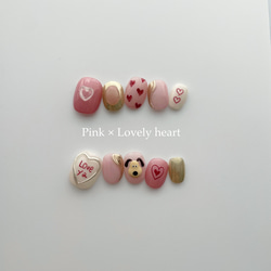 サイズオーダー品】ネイルチップ 【文字変更OK】落書き 色鉛筆 水彩画