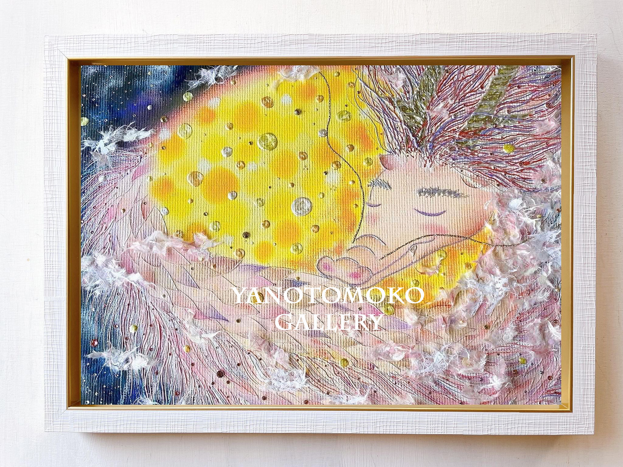 龍の絵 癒し 龍のイラスト 竜 龍神 ヒーリング ドラゴン 優しい 新作 ポスター パステル画 ホスピタルアート