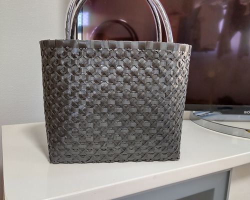 ブラック　かごバッグ 希少品 25cm 楽天市場】かごバッグ レディース メンズ ユニセックス おしゃれ