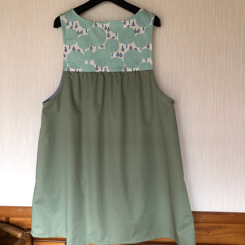 Ardbeg オリーブグリーンエプロン fog linen work エプロン（フォグリネンワーク） リネン