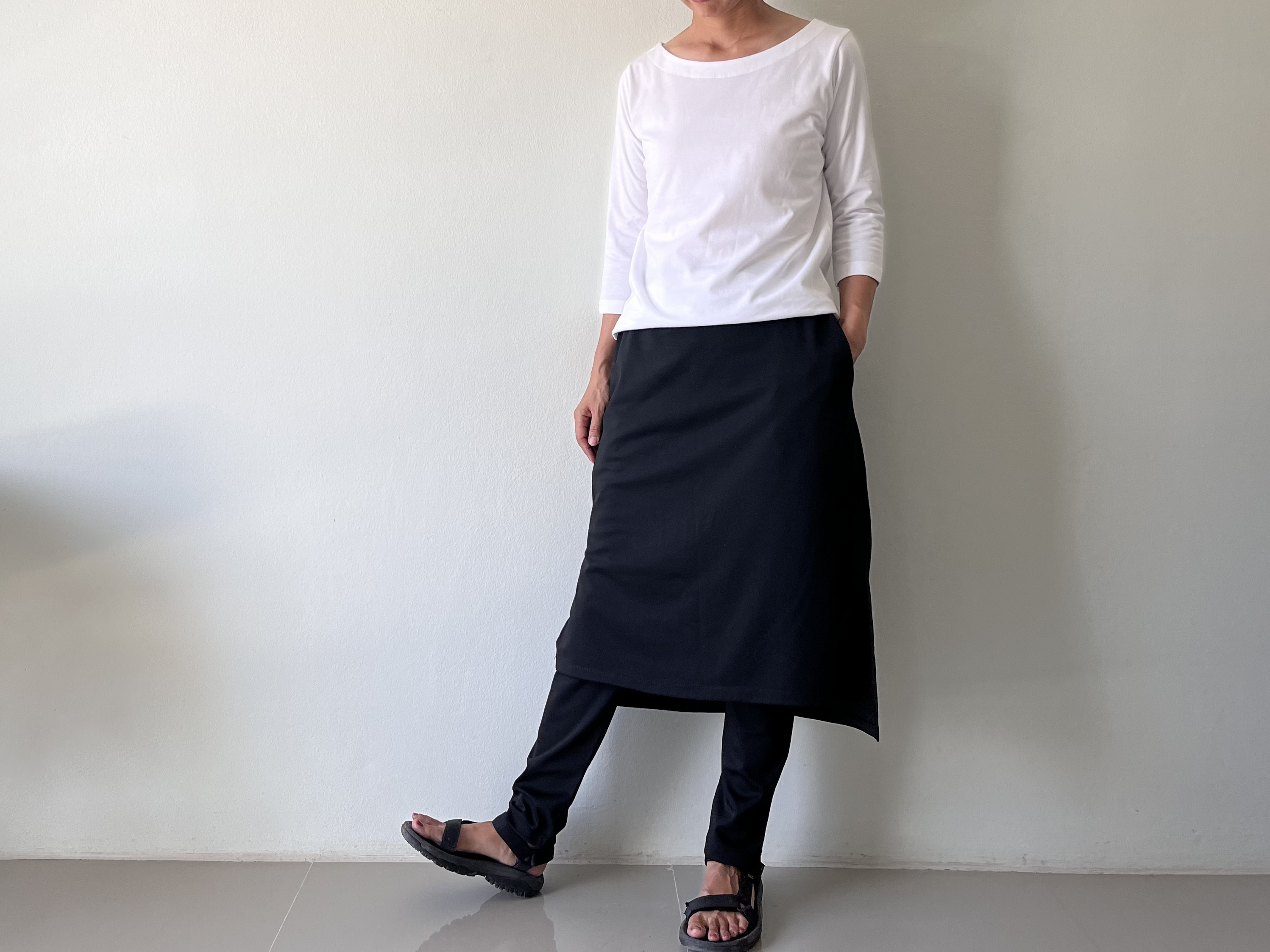 大人気お得な大人気のレギンス&スカートとカットソーの2点セット　　Creema限定 新春福袋2026〈竹〉