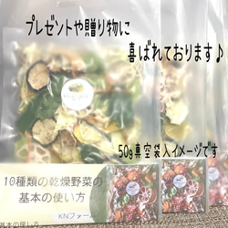 贈り物に【10種類の乾燥野菜MIX500g】 \只今お買い得/  自然の美味しさと香り プレゼント 贈り物用 1枚目の画像