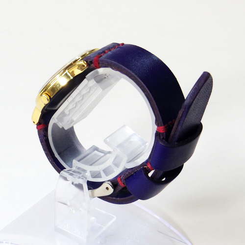腕時計ベルト 腕時計バンド 牛革レザー 16mm〜20mmのラグ幅で