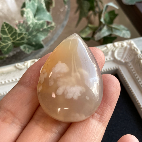 チェリーブロッサムアゲート✿ 桜カルセドニー　櫻瑪瑙　ルース　タンブル　原石 チェリーブロッサムアゲート✿ 桜カルセドニー 櫻瑪瑙 ルース