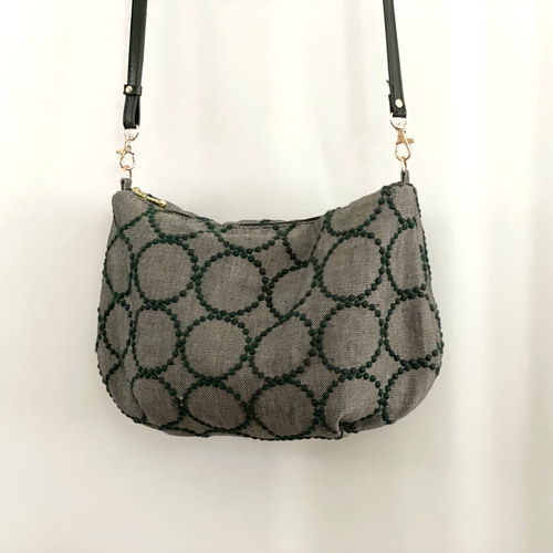 ミナペルホネン⚮forest tile ショルダートート/ ポシェット ミナペルホネン⚮forest tile ショルダートート/ ポシェット ミナ