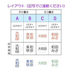 枠なしの訂正印（6mmサイズ）スタンプ台不要のシャチハタタイプ/縦書き・横書き/認め印/ブラザー印 2枚目の画像