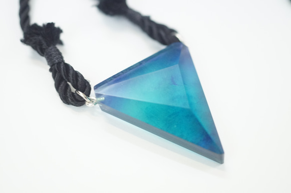 △▶▽ウミノガラス SEAGLASS PENDANT -B- 2枚目の画像