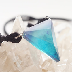 △▶▽ウミノガラス SEAGLASS PENDANT -B- 4枚目の画像