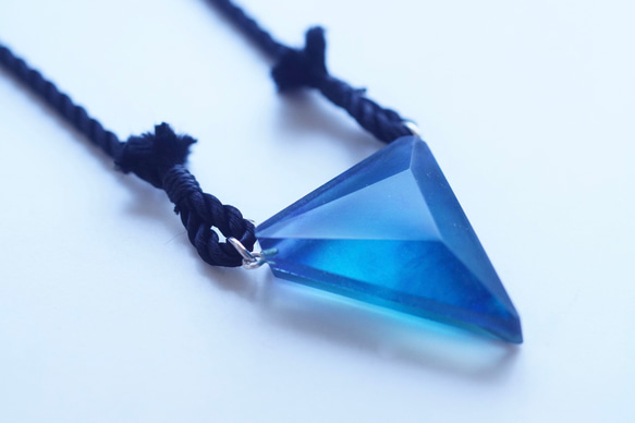 △▶▽ウミノガラス SEAGLASS PENDANT -B- 5枚目の画像