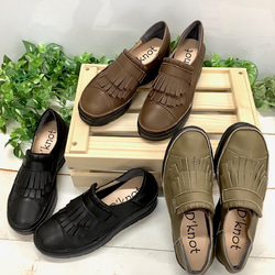 【再々入荷♬】履いたそばから足に馴染む♪厚底のキルト付きスリッポンシューズMC-48 2枚目の画像