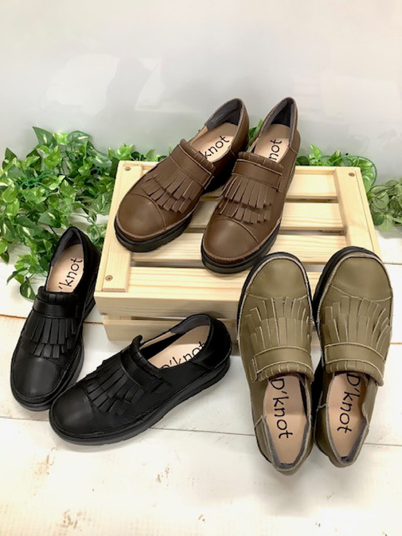 【再々入荷♬】履いたそばから足に馴染む♪厚底のキルト付きスリッポンシューズMC-48 2枚目の画像