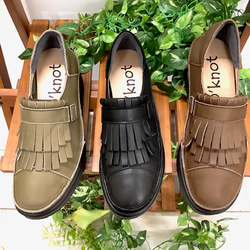 【再々入荷♬】履いたそばから足に馴染む♪厚底のキルト付きスリッポンシューズMC-48 7枚目の画像