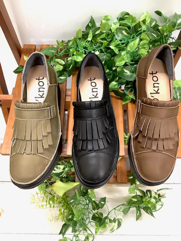 【再々入荷♬】履いたそばから足に馴染む♪厚底のキルト付きスリッポンシューズMC-48 7枚目の画像