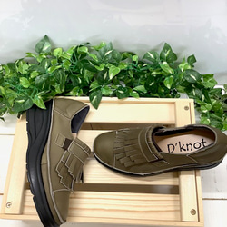 【再々入荷♬】履いたそばから足に馴染む♪厚底のキルト付きスリッポンシューズMC-48 4枚目の画像