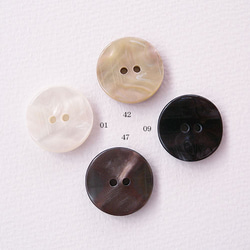 貝調ボタン10046515(SR-539)カラー・サイズ選択 3枚目の画像
