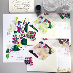 思い出の野ぶどう 詰め合わせ♡(ポスター・レターセット・フレークシール) 秋の福袋 2枚目の画像