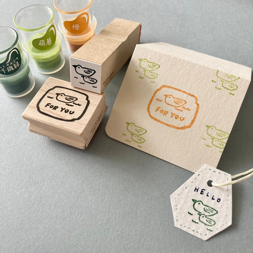 小さなはんこ・ワンポイントシリーズ（ひとつ）【ラバースタンプ