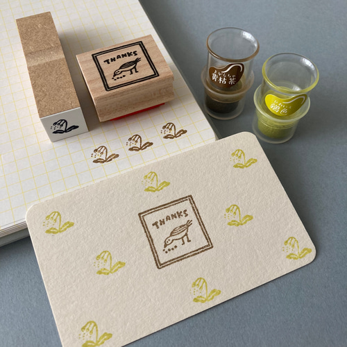 小さなはんこ・ワンポイントシリーズ（ひとつ）【ラバースタンプ