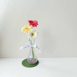 【光触媒】ガーベラの花瓶挿し 5枚目の画像