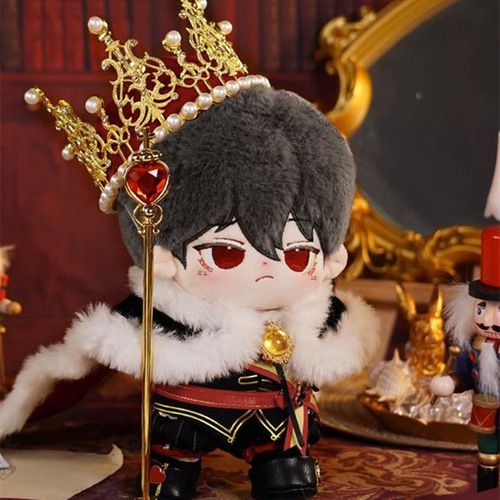 20cmぬいぐるみ服 着せ替えぬいぐるみ 赤心国王セット ぬい服 王様