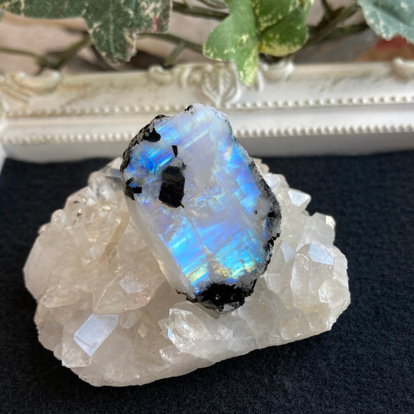 ブルームーンストーン原石スライスB