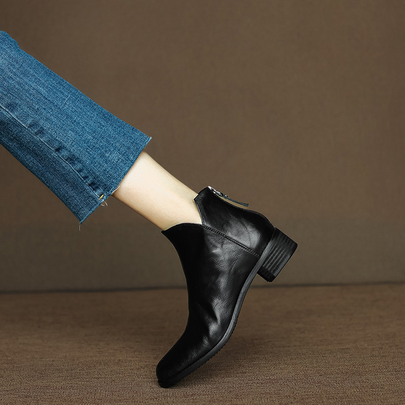 チェルシーブーツ ビジネス シューズ ショートブーツ 妊娠 秋冬物 新春福袋 くつ 冬支度ハンドメイド2023 2024 7,861円