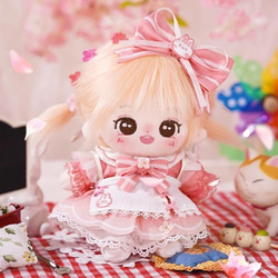 20cmぬいぐるみ 着せ替えぬいぐるみ かわいい 金髪青目の貴族