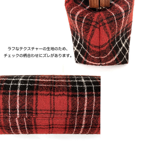 h.NAOTO 黒赤チェック柄 ジッパー付き ツーウェイ 赤黒チェック柄シャツ | tomodachi store