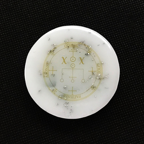 大天使ラファエル☆魔法のオイル☆召喚図形護符☆天使の石☆円柱形